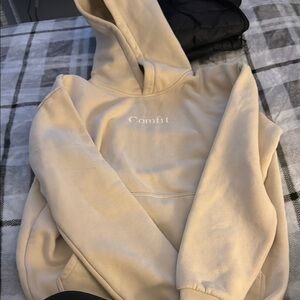 Comfrt Beige Hoodie